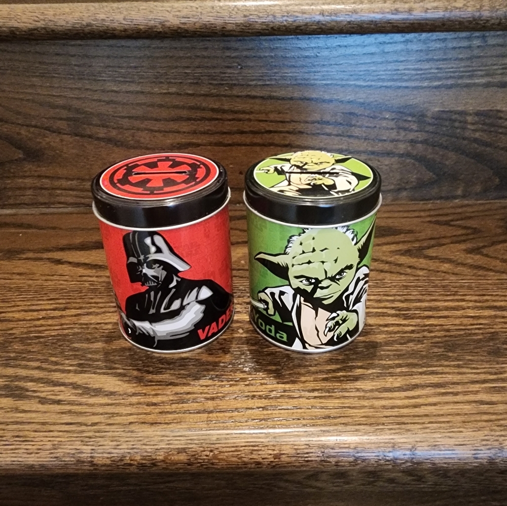 Star Wars Tin Can Coin Banks